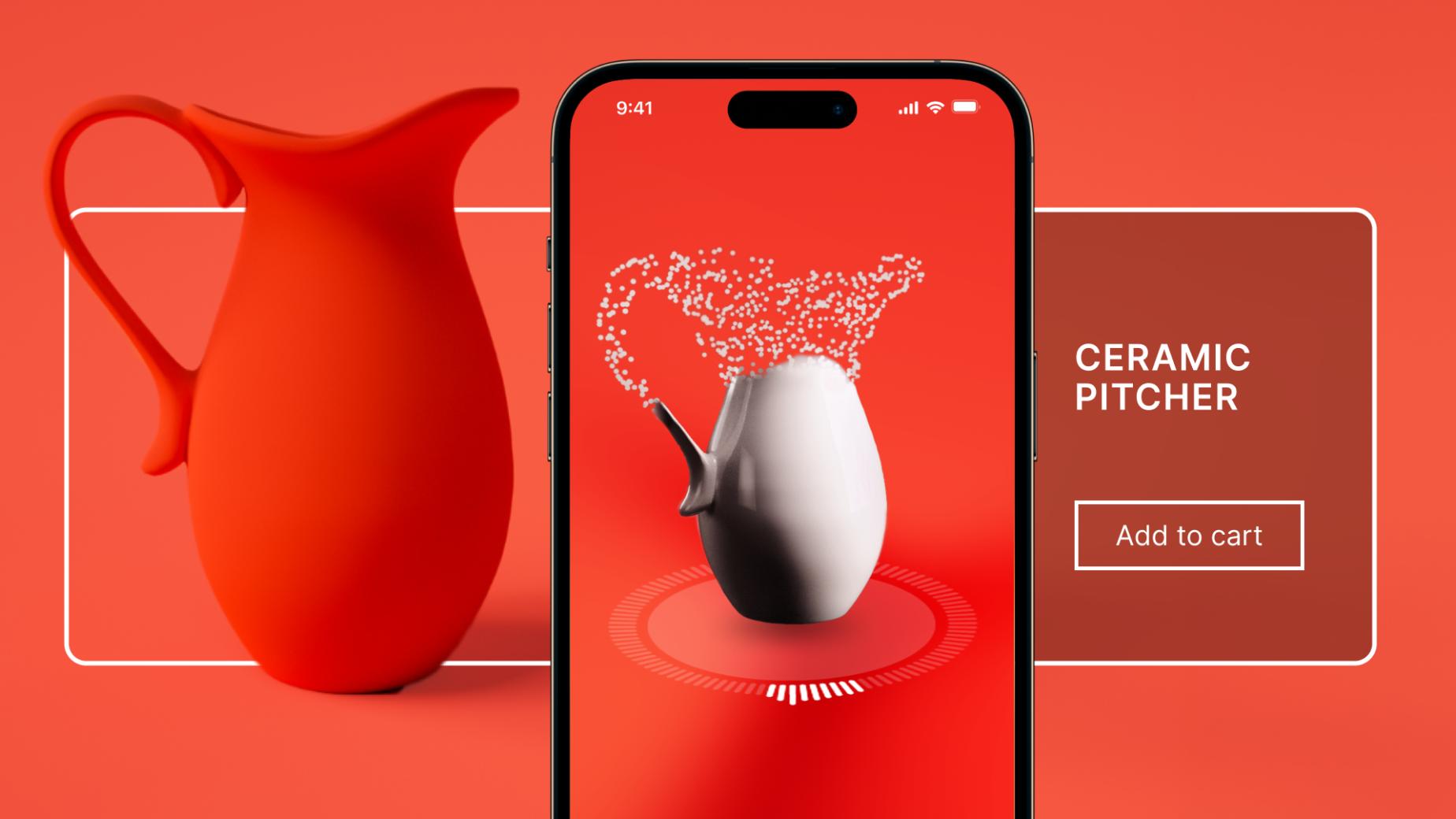 Catálogo interativo de produtos com o scanner 3D da Shopify