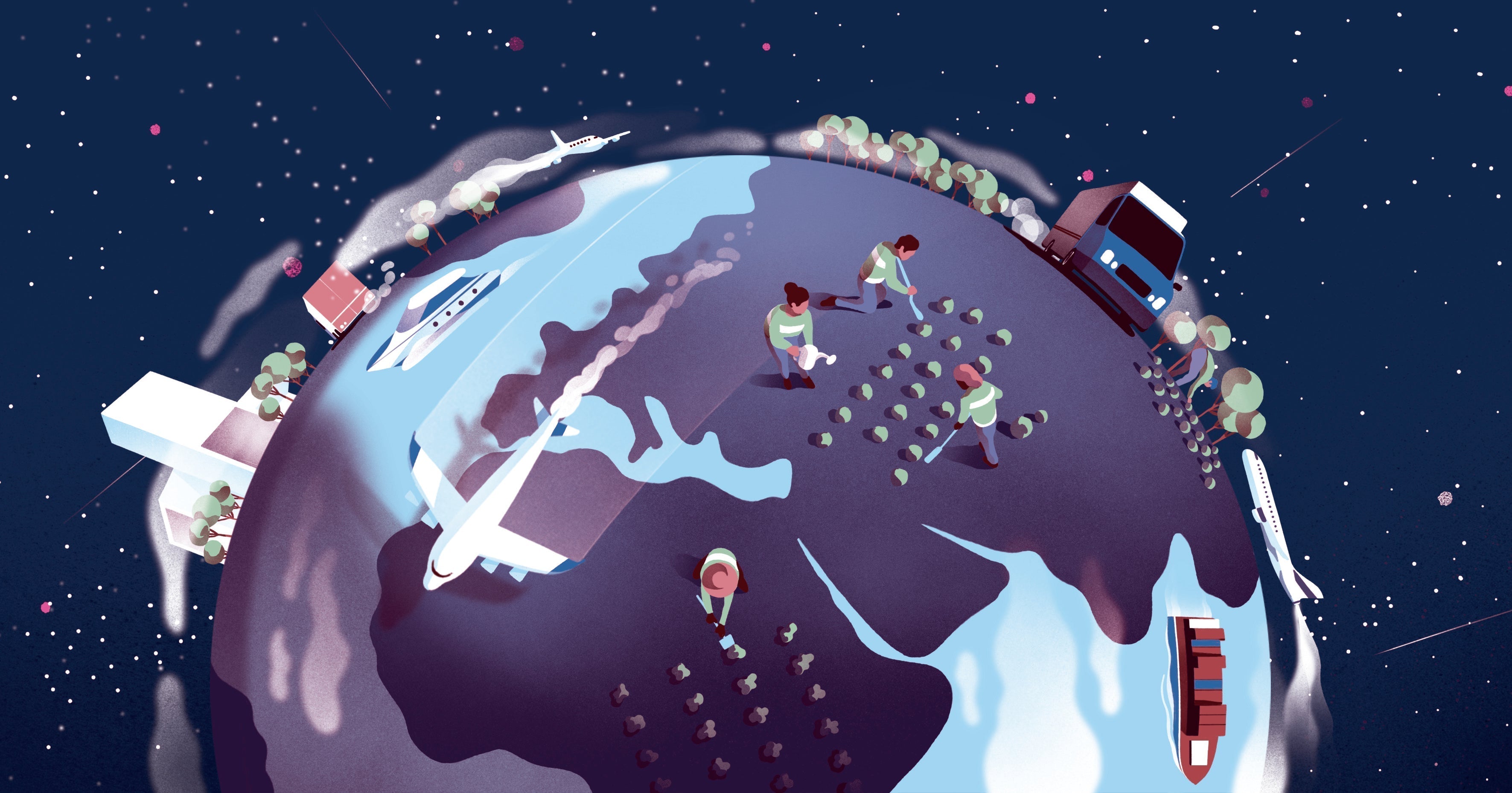 Black Friday e impacto ambiental: remoção de carbono nas entregas de lojistas Shopify