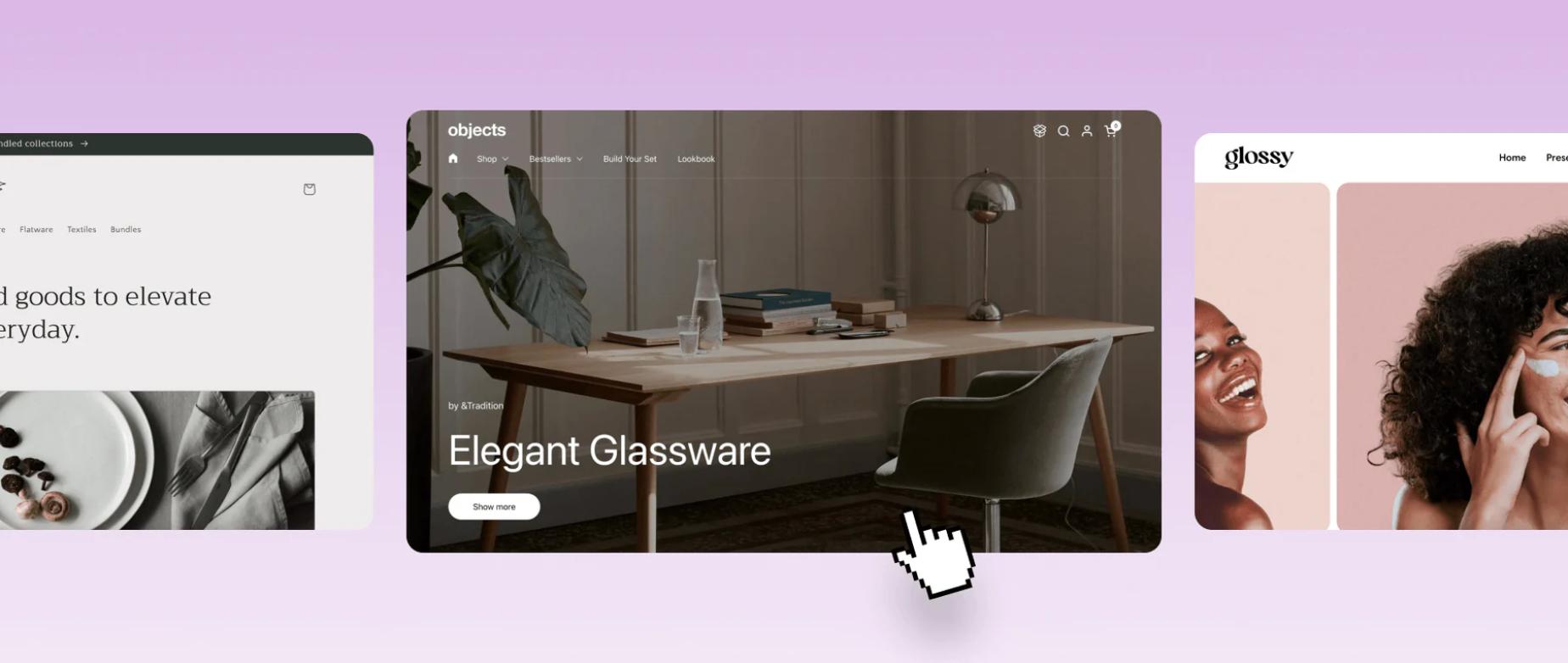 26 designs de sites bonitos para servir como inspiração em 2025