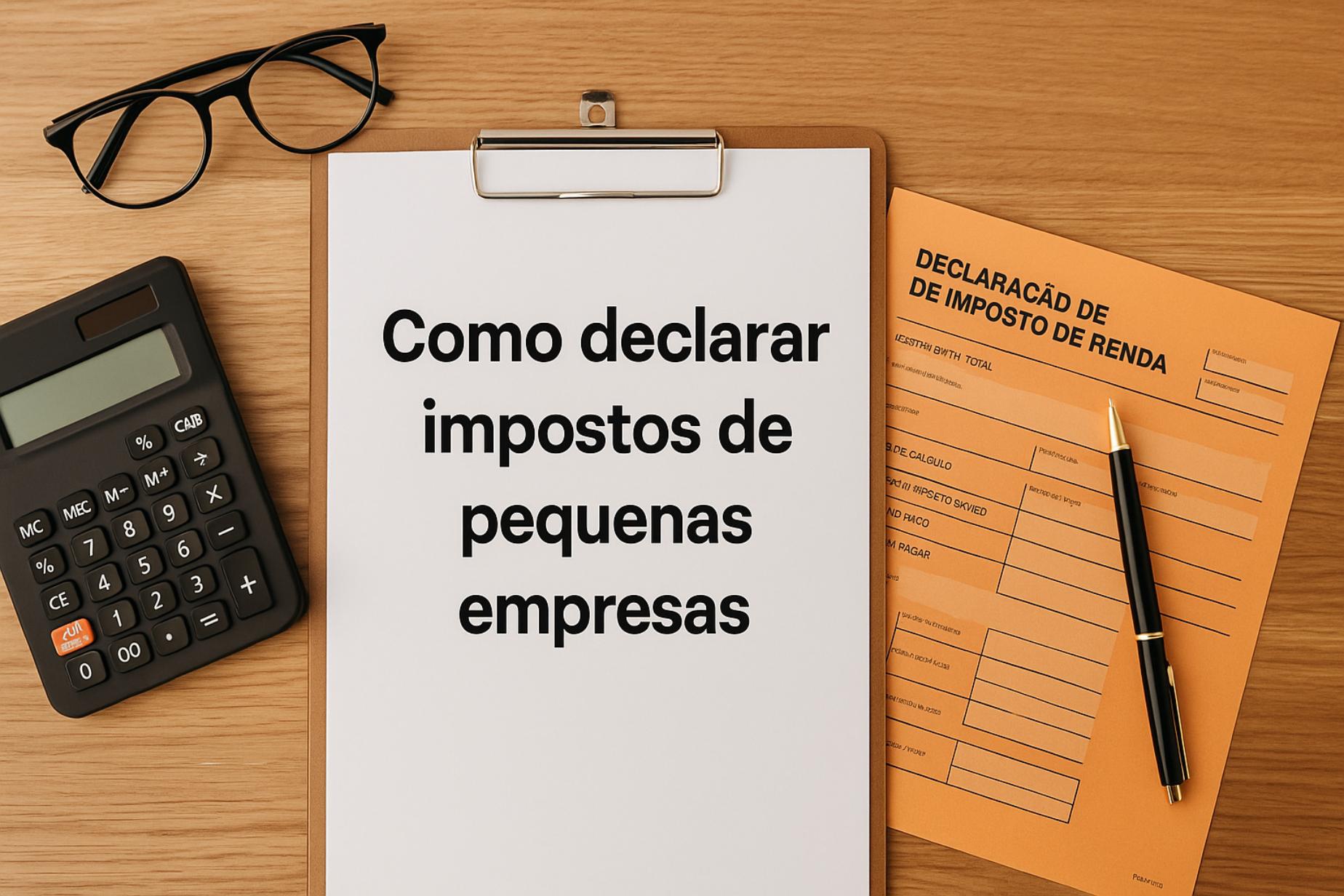 Como declarar impostos de pequenas empresas (2025)