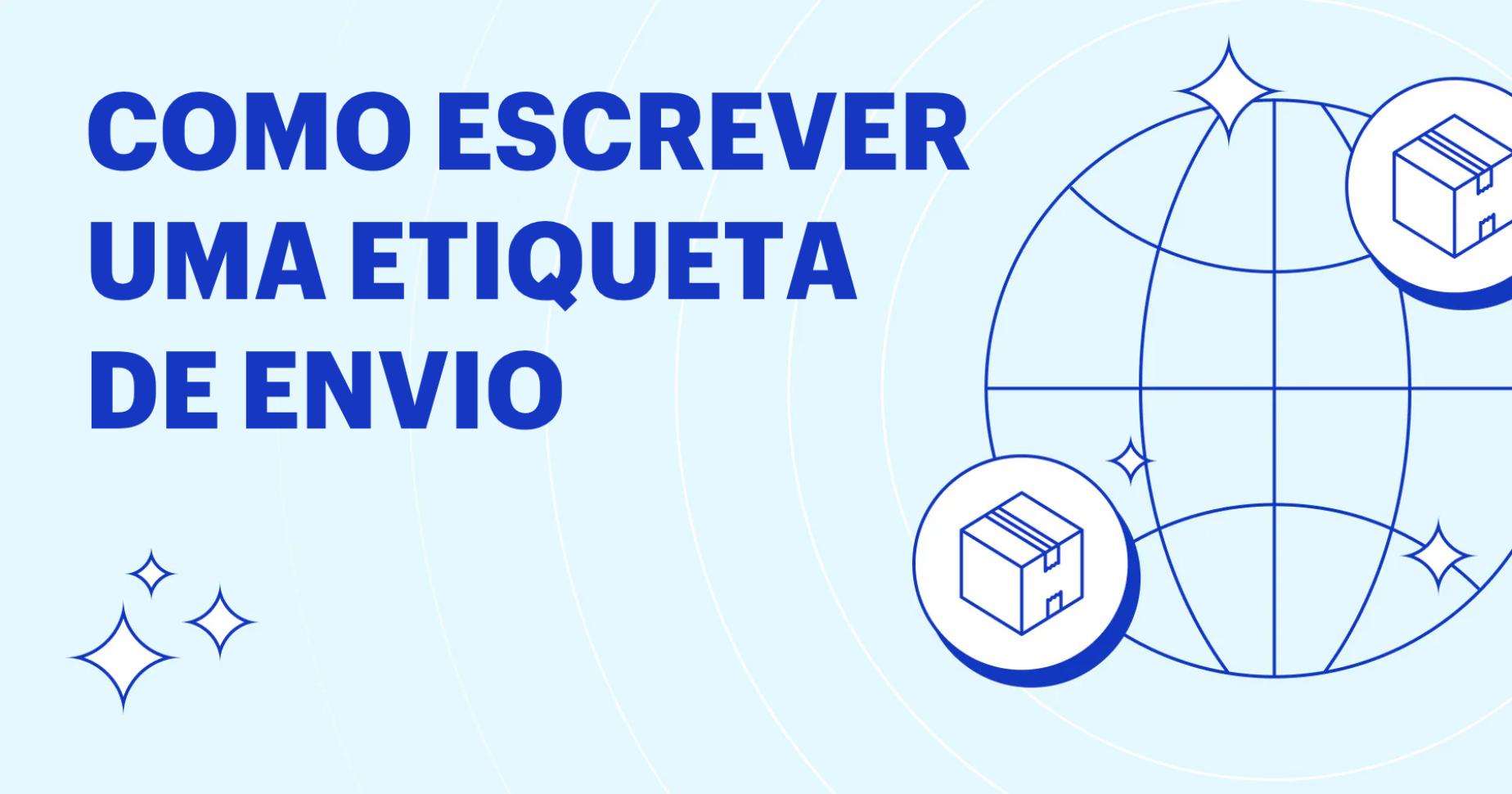 Como escrever uma etiqueta de envio