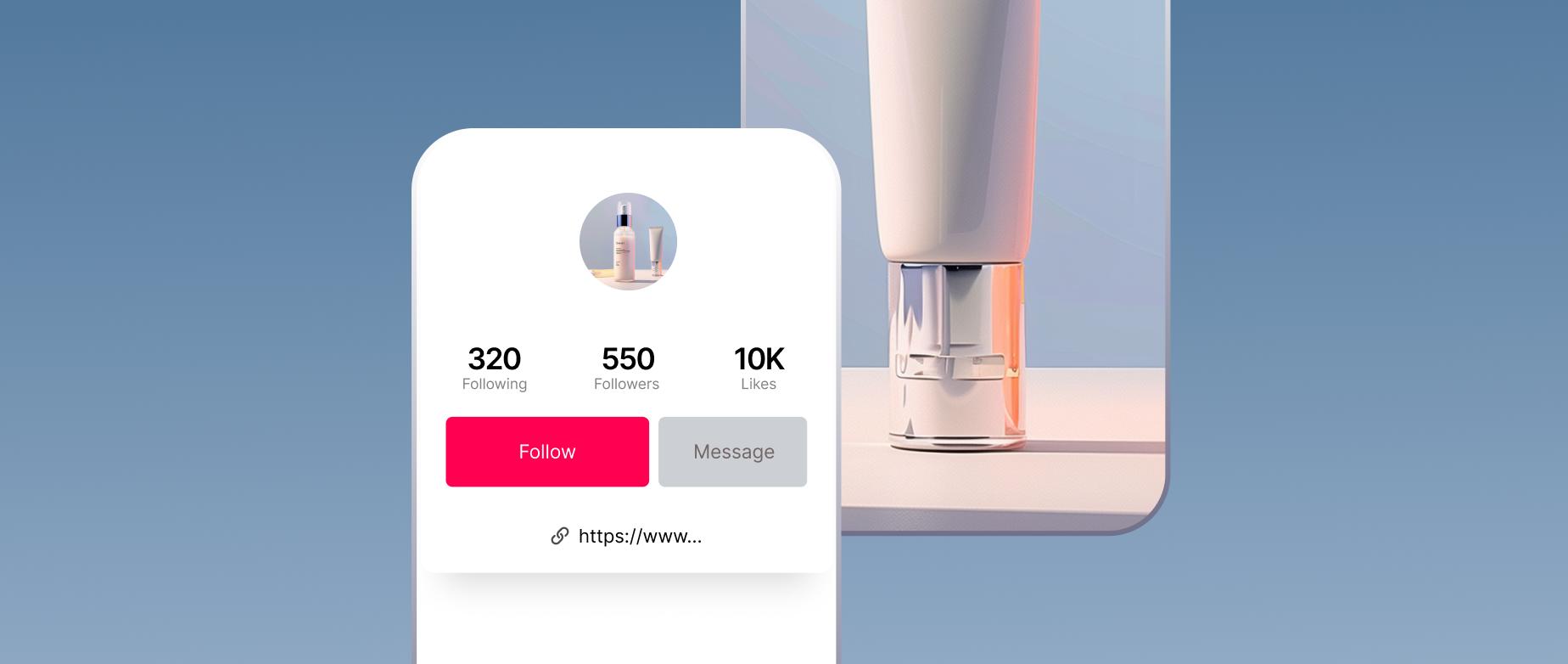 Como adicionar um link na bio do TikTok