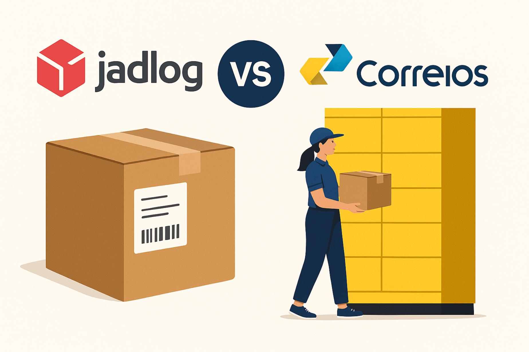 Jadlog ou Correios: qual é a melhor opção para o seu e-commerce?