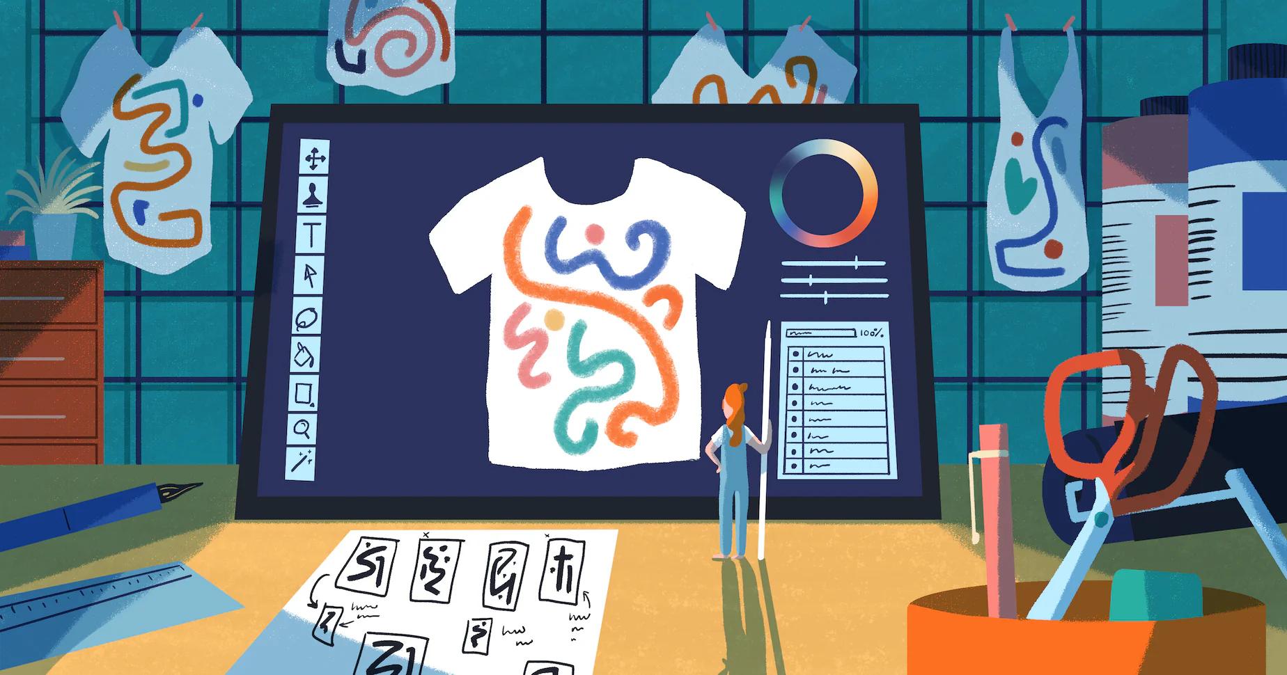 Os melhores sites para mockups de camisetas gratuitos e online